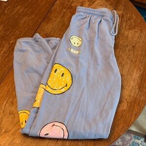 BSR by Samii Ryan Smiley Sweat Pants